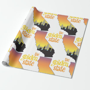 Papel De Presente O Estado do Ouro
