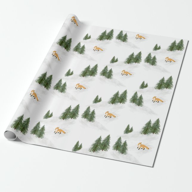 Papel De Presente O Fox (Desenrolado)
