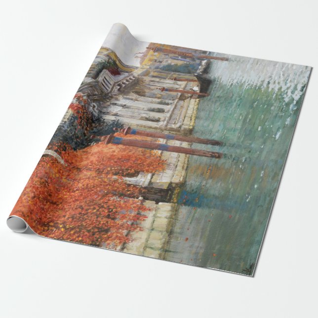 Papel De Presente O Grande Canal em Veneza (por Vincenzo Caprile) (Desenrolado)