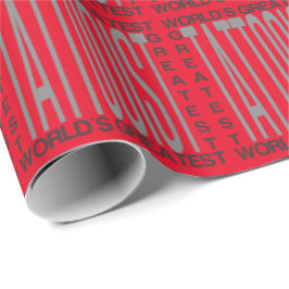 Papel De Presente O grande Tattooist dos mundos