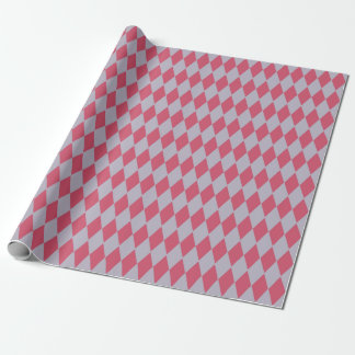 Papel De Presente O Lilac francês do Harlequin do país & aumentou