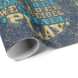 Papel De Presente O Livro "O Dreidel Dreidel..."