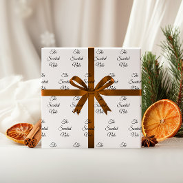 Papel De Presente O mais doce papel de moldagem de natal Noel