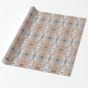 Papel De Presente O mar ensolarado do verão descasca tropical