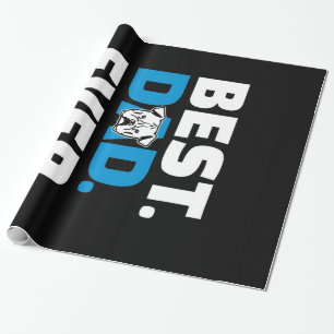 Papel De Presente O Melhor Pai De Cães Nunca O Bulldog Lover Englis
