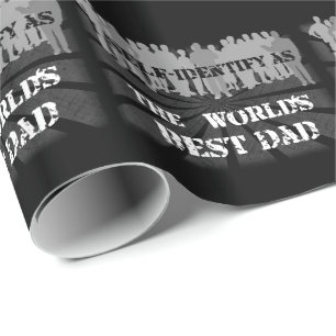 Papel De Presente O melhor pai do mundo