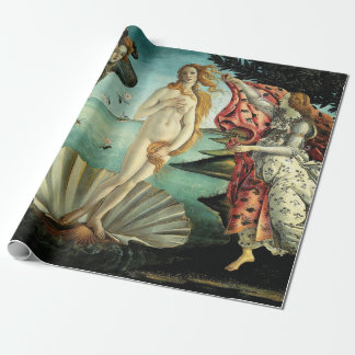 Papel De Presente O Nascimento de Vênus por Sandro Botticelli