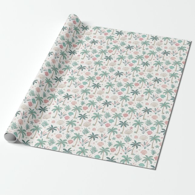 Papel De Presente O Oceano É Um Harmonista Poderoso (Desenrolado)