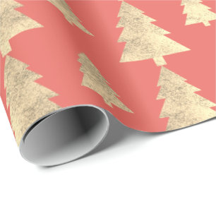 Papel De Presente O ouro coral da casa de campo cora doces Kraf da