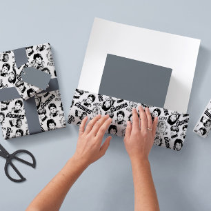 Papel De Presente O Padrão dos Caracteres dos Goonies