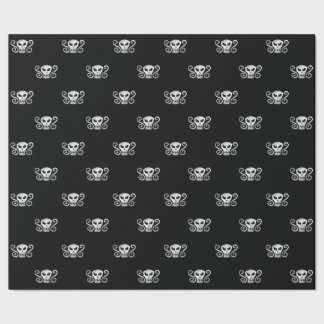 Papel De Presente O papel de envolvimento da caixa