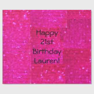 Papel De Presente O partido Glam personaliza