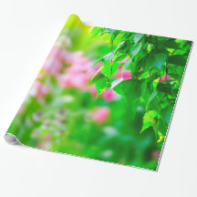 O pássaro deixa flores tulipas personalizáveis