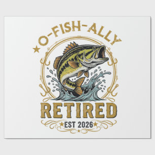 Papel De Presente O Peixe Ally Aposentado Desde 2026 Aposentadoria d