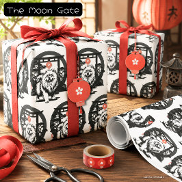 Papel De Presente O PORTÃO DA LUA Chow