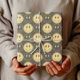 Papel De Presente O Primeiro Aniversário do legal Menino Verificado