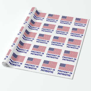 Papel De Presente O protesto é patriótico