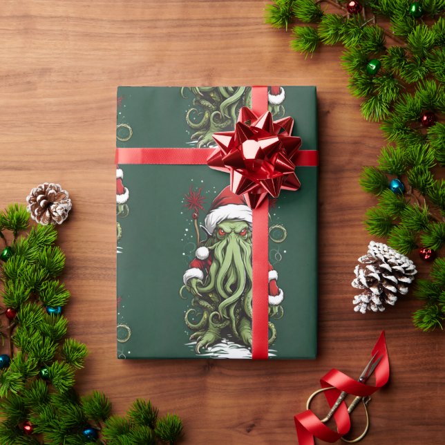 Papel De Presente O reinado de Yuletide de Cthulhu: Um Natal terríve (Presente de Natal)