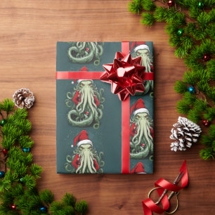 Papel De Presente O reinado de Yuletide de Cthulhu: Um Natal terríve