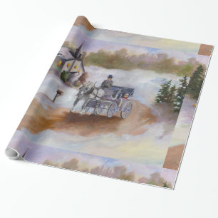 Papel De Presente O sonho do inverno