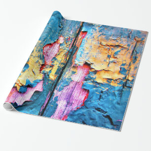 Papel De Presente O tempo natural efetua a textura velha dos padrões