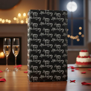 Papel De Presente O Wrap 'Anniversary Vibe'