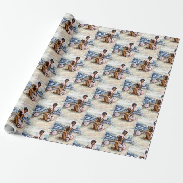 Papel De Presente Obcecado com Conquistar o Impossível (Desenrolado)