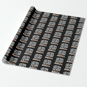 Papel De Presente Objetivo de Vida: Acariciar Todos os Cachorros Cit
