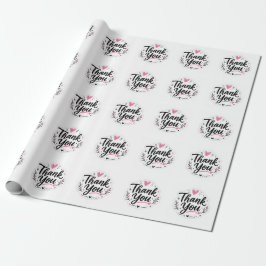 Papel De Presente Obrigado 