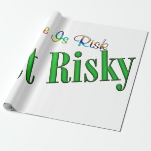 Papel De Presente Obtenha riscos
