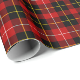 Papel De Presente O'Connell Clan Tartan - Padrão de Xadrez irlandês