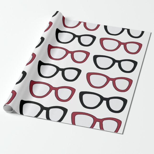Papel De Presente Óculos Óculos Especiais Óculos Óculos Óptico (Desenrolado)