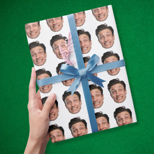 Papel De Presente oferta personalizada de fotos de aniversário de ro
