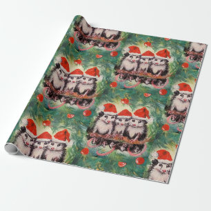 Papel De Presente Ogambm Santas Wrapping Paper