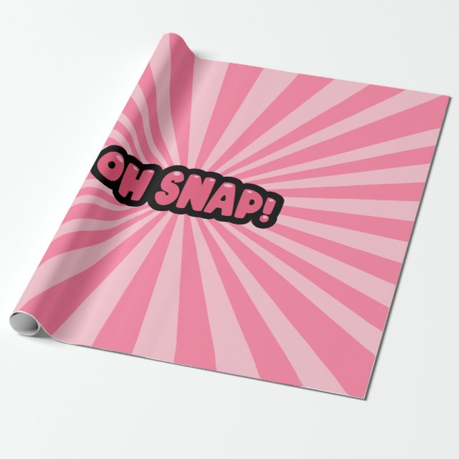 Papel De Presente Oh Que Surpresa! (Desenrolado)