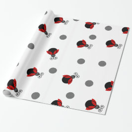 Papel De Presente Olá Bonito Lady