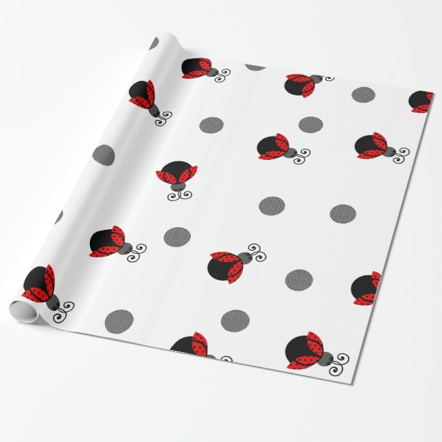 Papel De Presente Olá Bonito Lady (Desenrolado)