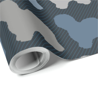 Papel De Presente Old English Sheepdog