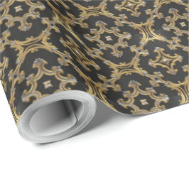 Papel De Presente Olhar de luxo elegante