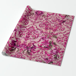 Papel De Presente Olivia's Damask