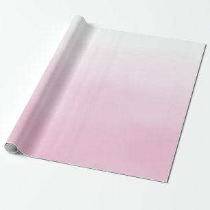 Papel De Presente Ombre Rosa