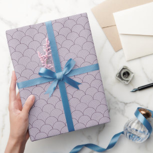 Papel De Presente Onda Japonesa Seigaiha