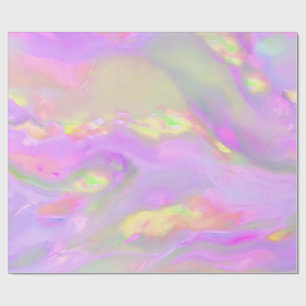 Papel De Presente Ondas abstratas coloridas e bonitas e modernas