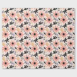 Papel De Presente Onde As Flores Bloqueam, A Esperança Também