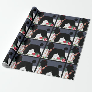 Papel De Presente Oodles do Natal das caniches