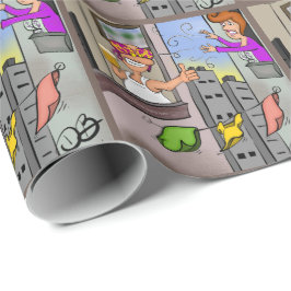 Papel De Presente Oops