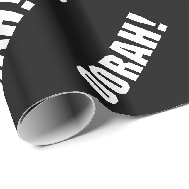 PAPEL DE PRESENTE OORAH! (Ponta do rolo)