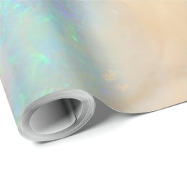 Papel De Presente Opal Aquamarine Blue Crystal Quartz Gemstone Rock