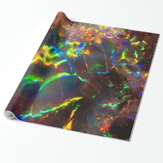 Papel De Presente Opal de incêndio