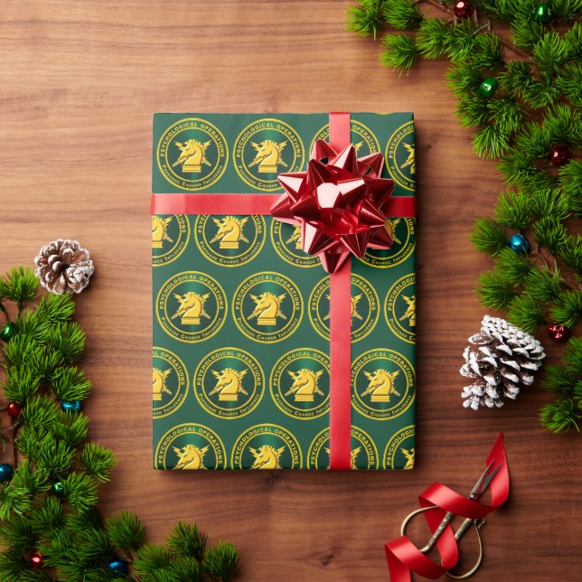 Papel De Presente Operações Psicológicas PSYOPS (Presente de Natal)